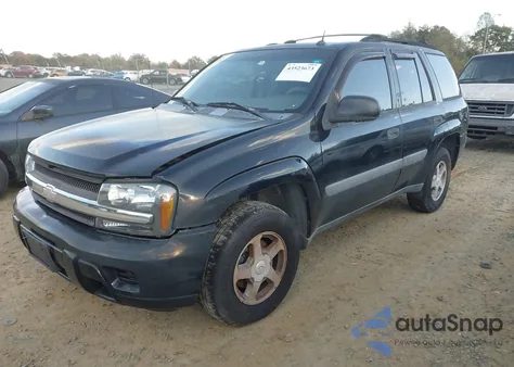 2005 Chevrolet Trailblazer Ls z USA, uszkodzony, nr VIN 1GNDS13S252376362
